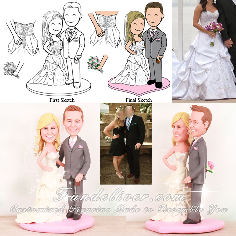 Cute Wedding Cake Toppers